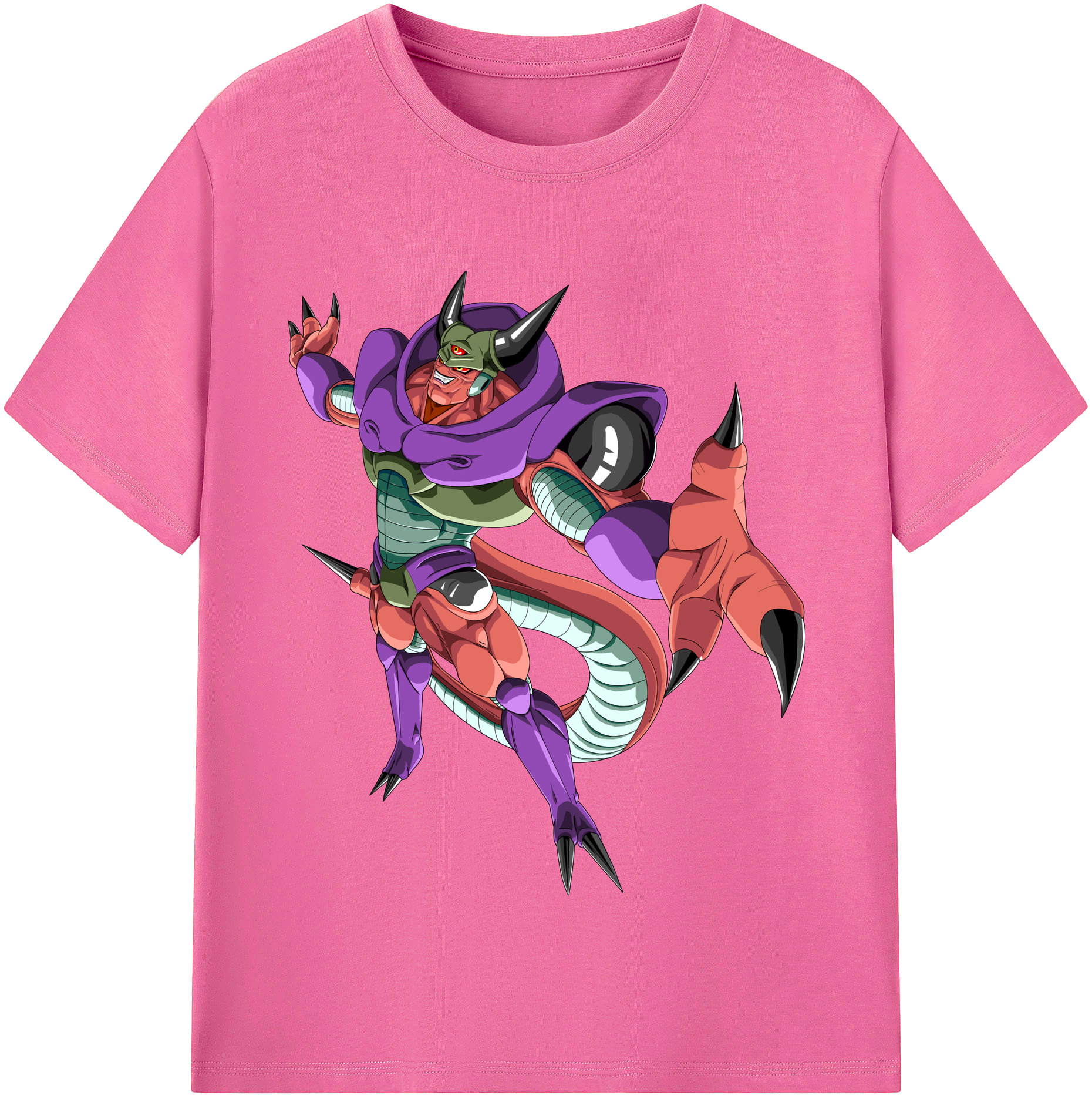 （画像用） ドラゴンボール ジャネンバ DRAGON BALL Janemba レディースカジュアルプリントTシャツ（綿100％）